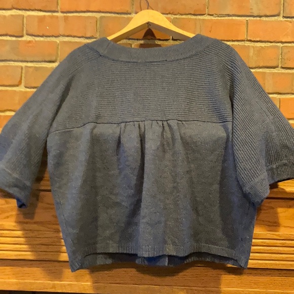 EUC Sz 14/16 Lane Bryant blue sweater - Picture 3 of 3